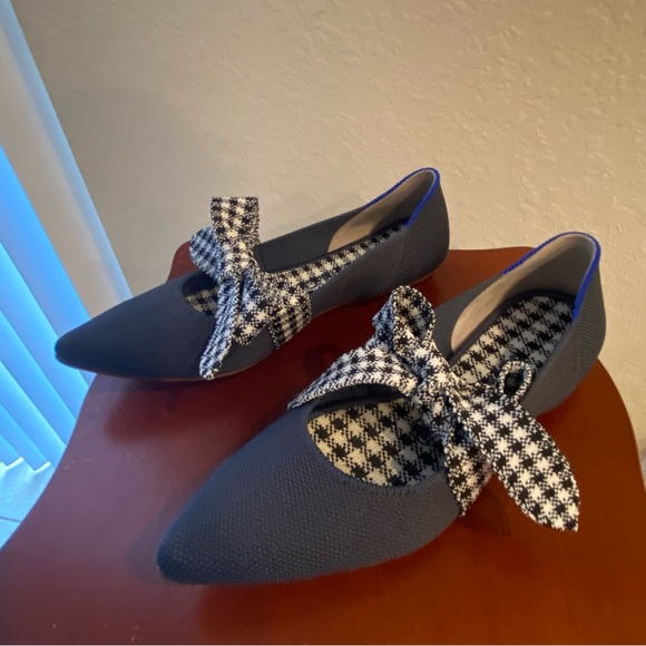 Rothy's Mary Jane Flats Size 6.5 Navy - Picture 9 of 12